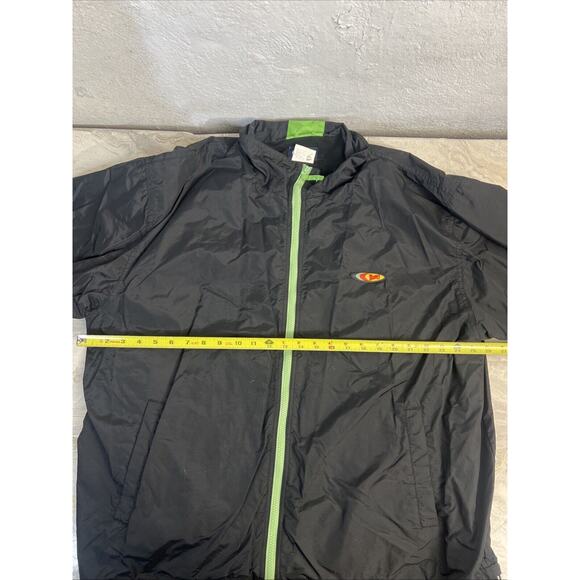 Vintage Wendy’s Employee Work Jacket 1990’s‎ Y2K Nylon Size 2 XL Black Rare - Picture 5 of 6